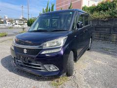 ソリオバンディット ハイブリッドMV バックカメラ レーンアシスト 衝突被害軽減システム 両側電動スライドドア LEDヘッドランプ スマートキー アイドリングストップ 電動格納ミラー ウォークスルー CVT アルミホイール CD 中古車画像