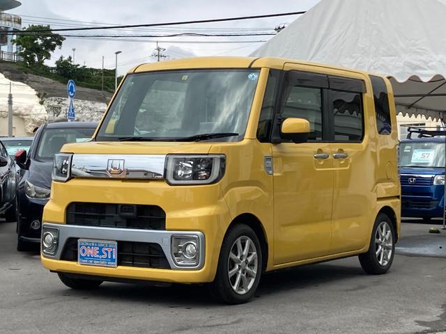 沖縄県糸満市の中古車ならウェイク Ｌ　ファインセレクションＳＡ　スマートアシスト／パワースライドドア／ＬＥＤオートヘッドライト／プッシュスタート／スマートキー／社外オーディオ／ＣＤ／ＵＳＢフォグランプ／電動格納ミラー／オートエアコン／エコアイドル