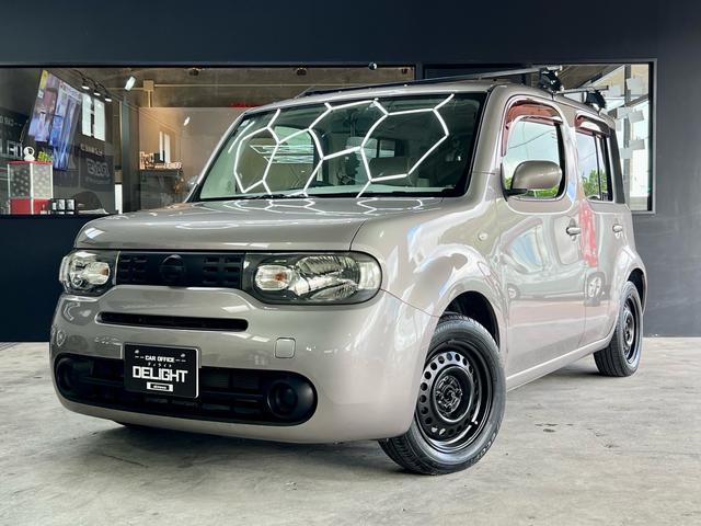 可愛いキューブが入庫致しました♪ルーフベース付き！ 低金利自由返済型ローン！金利４．２％〜！安心の長期保証も完備♪