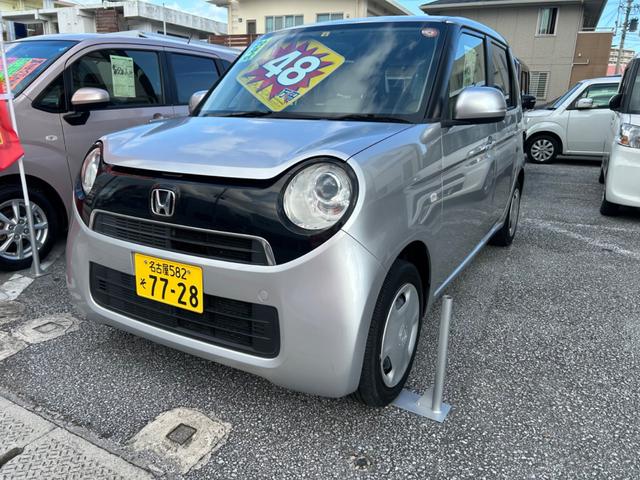 沖縄県の中古車ならＮ－ＯＮＥ Ｇ　純正ナビＴＶ　ＤＶＤ　Ｂｌｕｅｔｏｏｔｈ　ＥＴＣ　プッシュスタート　スマートキー