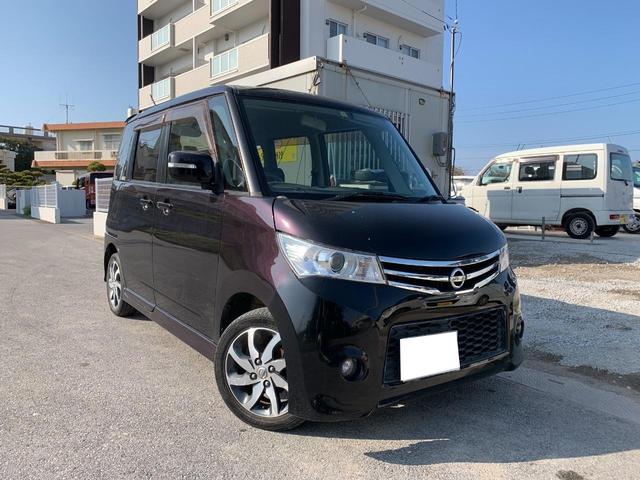 沖縄県中頭郡中城村の中古車ならルークス ハイウェイスター　本土仕入れ車両　ナビ　スマートキー　プッシュスタート　左パワースライドドア