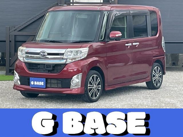 タント(ダイハツ) カスタムＲＳ　ＳＡ　フリップダウン　両側電動スライドドア　バックモニター　衝突被害軽減システム　Ｂｌｕｅｔｏｏｔｈ　ＨＩＤ　プッシュスタート　Aftermarketナビ・ＴＶ　純正ＡＷ 中古車画像