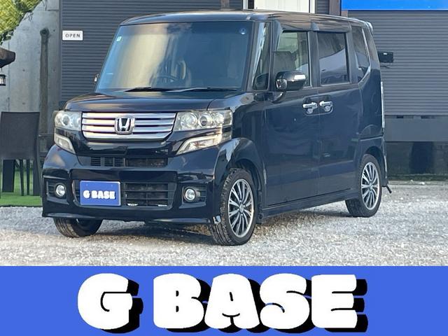 Ｎ−ＢＯＸカスタム(ホンダ) Ｇ・ターボパッケージ　１年保証付　両側パワースライド　Aftermarketナビ　フルセグ　ＢＬＵＥＴＯＯＴＨ　純正ＡＷ　ＨＩＤ 中古車画像