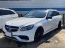 Ｅ２５０ステーションワゴン　スポーツ　レーダーセーフティ　ローダウン　Ｅ６３仕様バンパー　社外１９インチアルミ　ＴＶキャンセラー　電動リアゲート　周囲カメラ　ナビＴＶ　障害物センサー　サンルーフ　電動シート　シートヒーター(1枚目)