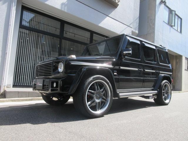 メルセデス・ベンツ Ｇクラス Ｇ５５　ＡＭＧロング　ブラバスＧ－Ｋ８コンプリートカー　１オーナー　ブラバスファインレザーインテリア　ブレンボ特注ブレーキシステム　ＨＤＤナビ　バックカメラ　ＥＴＣ