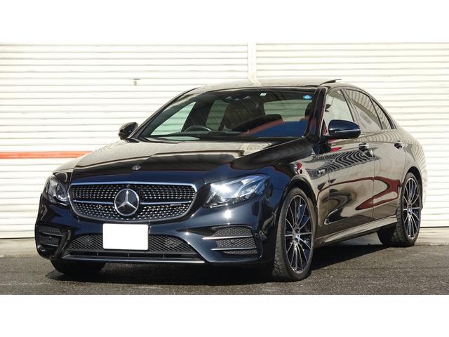 メルセデスＡＭＧ Ｅクラス Ｅ４３　４マチック　ブルメスターサウンドシステム　パノラミックスライディングルーフ　茶レザー　カープレイ　オートトランク　パワーシート　シートヒーター　ブレーキアシスト　レーンキープアシスト　ブラインドスポットアシスト