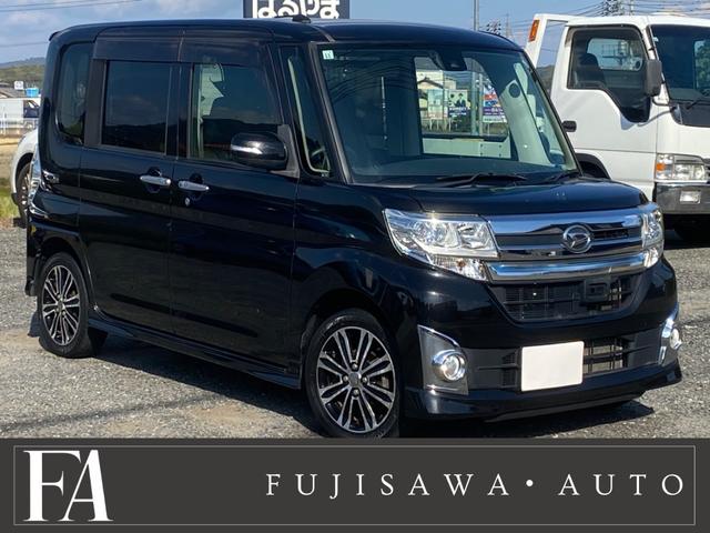 タント(ダイハツ) カスタムＲＳ　ＳＡＩＩ　８インチナビ　両側パワスラ　衝突軽減装置　Ｂｌｕｅｔｏｏｔｈ　フルセグＴＶ　バックカメラ　ＥＴＣ　ＵＳＢソケット 中古車画像