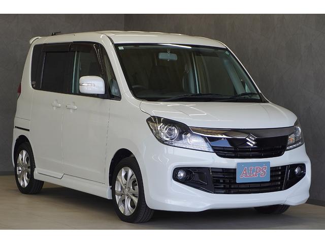 ソリオバンディット(スズキ) ベースグレード　４ＷＤ　ナビ　ＨＩＤヘッドライト　オートライト　両側パワースライド　プライバシーガラス　シートヒーター　スマートキー　プッシュスタート 中古車画像