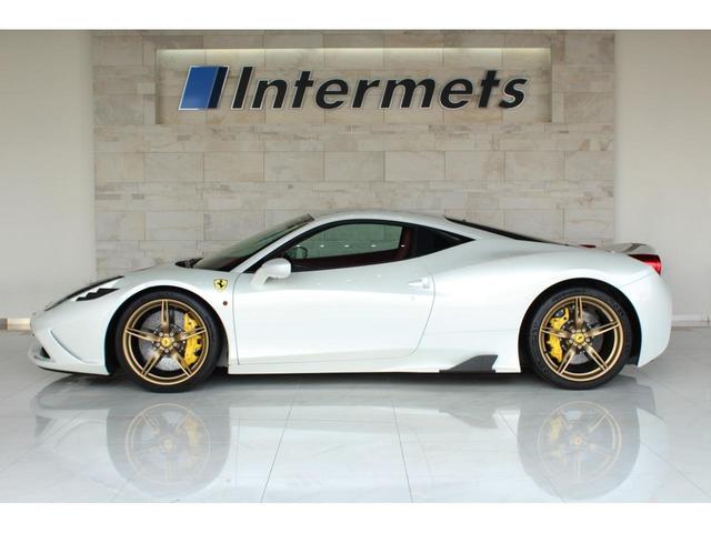 ４５８スペチアーレ(フェラーリ) ベースグレード　Ｄ車　Ｂｉａｎｃｏ　Ｉｔａｌｉａ　フロントリフトＳ　カーボンファイバーリアディフュー 中古車画像