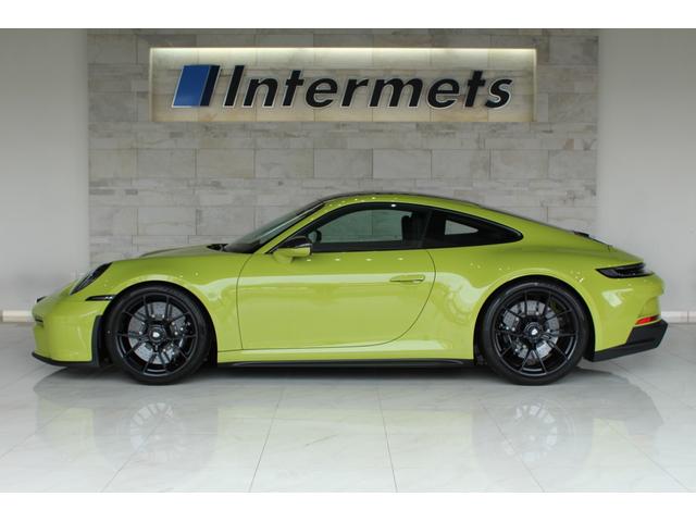 911GT3（ポルシェ）９１１ＧＴ３　ツーリングＰＫＧ　左ＨＤ車　Ｌｉｎｄｅｎ　ｇｒｅｅｎ（ＰＴＳ）　カーボンルーフ　ＰＣＣＢ 中古車画像