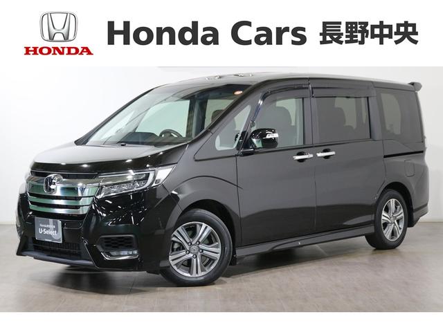 ｅ：ＨＥＶスパーダＧ・ＥＸホンダセンシング　ギャザズメモリーナビ　フルセグ　ＤＶＤ　リアカメラ　ＥＴＣ　ドラレコ　ワンオーナー　シートヒーター　エンスタ　両側電動スライドドア　ＬＥＤヘッドライト　アルミホイール