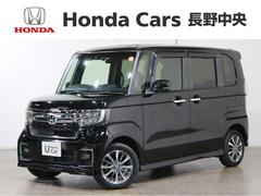 N-BOXカスタム L ギャザズメモリーナビ フルセグ DVD リアカメラ ETC ドラレコ シートヒーター 両側電動スライドドア LEDヘッドライト アルミホイール 中古車画像