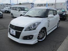 スズキ　スイフトスポーツ　ベースグレード　トラストターボキット付き　ディスチャージヘッドランプ装着車　ＥＴＣ