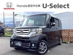 N-BOXカスタム G・Lパッケージ 社外フルセグナビ/ブルートゥース HIDヘッドライト 片側パワースライド AW純正 中古車画像