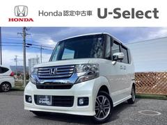 N-BOXカスタム G・Lパッケージ フルセグナビ/ブルートゥース                          HIDヘッド 左側パワースライド 中古車画像