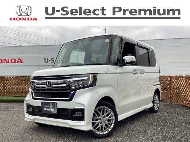 Ｎ−ＢＯＸカスタム(ホンダ) Ｌターボ　フルセグナビ／ブルートゥース　　　　　　　　　　　　　　　　　　　　　　　　　　ドラレコ（前後）　シートヒーター（前席）　パドルシフト　ホンダセンシング　ＬＥＤヘッド 中古車画像