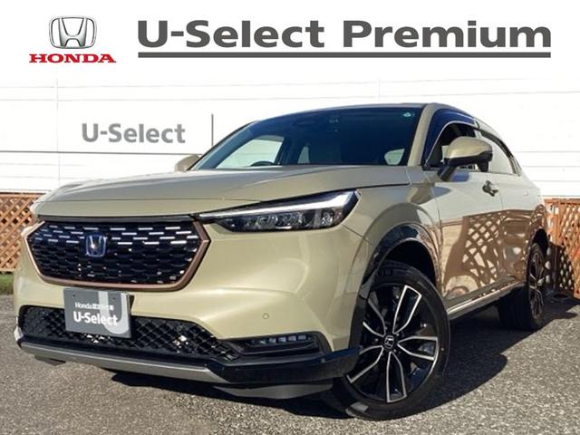 ヴェゼル(ホンダ) ｅ：ＨＥＶＺ　フルセグナビ／ブルートゥース／ホンダコネクト　　　　　　　　　　　　　　　　　　ドラレコ（前）　シートヒーター（前席）　ホンダセンシング　ＬＥＤヘッド 中古車画像