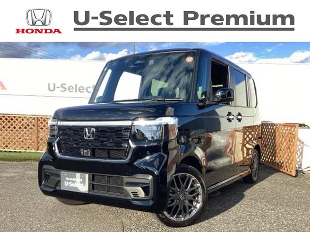 Ｎ−ＢＯＸカスタム(ホンダ) ターボ　フルセグナビ／ブルートゥース／ホンダコネクト　　　　　　　　　　　　　　　　　　ドラレコ（前後）　シートヒーター（前席）　パドルシフト　ホンダセンシング　ＬＥＤヘッド 中古車画像