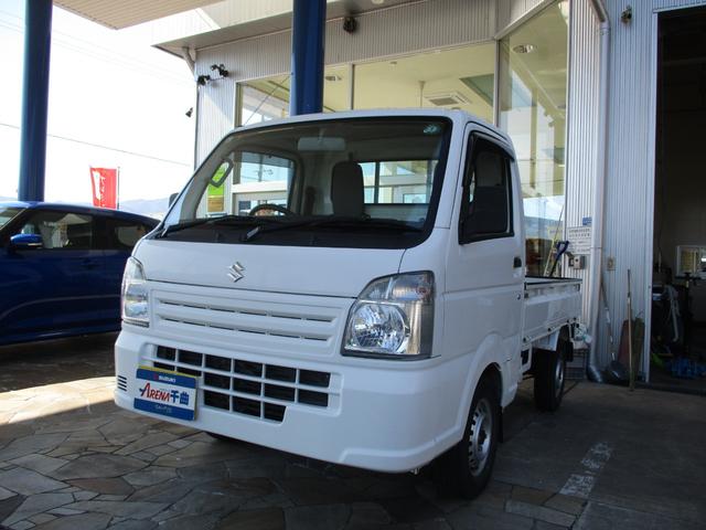 ＫＣエアコン・パワステ　４ＷＤ　５ＭＴ　パワステ　エアコン　アッパーメンバーガード　リヤゲートチェーン　スピーカー内蔵ラジオ