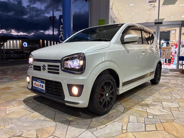 アルトワークス(スズキ) ベースグレード　２ＷＤ　インタークーラーターボ　５ＡＧＳ　走行５８９３４キロ　スマートキー　エンジンスターター　メモリーナビフルセグＴＶ　Ｂｌｕｅｔｏｏｔｈ対応　柿本マフラー　エアクリーナー　レカロシート２脚　ＥＴＣ 中古車画像