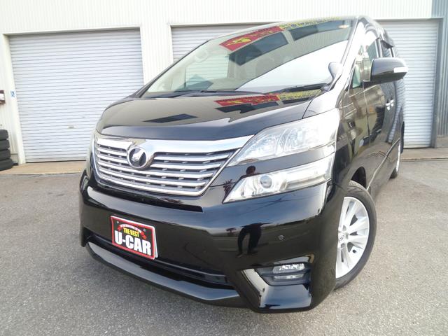 ヴェルファイア(トヨタ) ２．４Ｚ　プラチナムセレクション　４ＷＤ　両側電動スライドドア　パワーバックドア　ナビ　ＴＶ　リアモニター　バックカメラ　ＥＴＣ　１８ＡＷ　ＨＩＤ 中古車画像