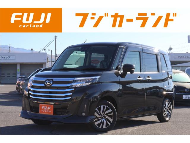 トール(ダイハツ) カスタムＧ　両側電動スライドドア　車検整備付　ナビ　フルセグＴＶ　ＬＥＤヘッドライト　エアロパーツ 中古車画像