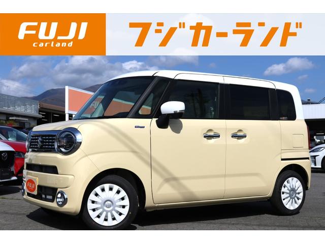 スズキ ワゴンＲスマイル ハイブリッドＸ　届出済未使用車　４ＷＤ　両側電動スライドドア