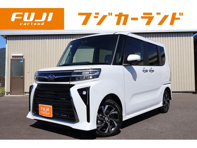 シフォン カスタムＲ　ワンオーナー　４ＷＤ　純正ナビＴＶ　両側電動スライドドア　バックカメラ　シートヒーター　Ｐセンサー　フルセグＴＶ　衝突被害軽減システム　オートライト　ＬＥＤヘッドランプ　スマートキー（1枚目）