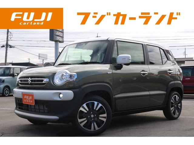 クロスビー(スズキ) ハイブリッドＭＺ　登録済未使用車　４ＷＤ　パーキングセンサー　ヒルディセントコントロール　衝突被害軽減ブレーキ　アイドリングストップ　クルーズコントロール　オートライト　アルミホイール　スマートキー 中古車画像