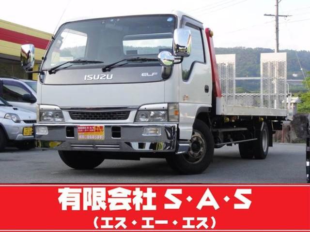 いすゞ エルフトラック積載車 ローダー ５ ２ターボ エレクトロｄｉ ２ｔ積の中古車 車体価格248万円 02 平成14 年式 走行26 1万キロ 車体色ホワイト 長野県佐久市桑山１５２ ４ ｓ ａ ｓ エスエーエスの在庫 グーネット中古車