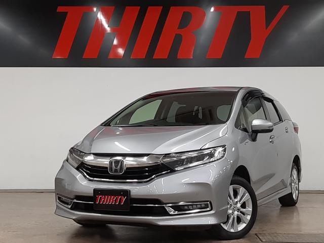 シャトル(ホンダ) ハイブリッドX ホンダセンシング 4WD レーダークルコン リモコンエンスタ 前後ドライブレコーダー ナビ フルセグTV バックカメラ シートヒーター オートライト LEDフォグ LEDヘッドライト 前ガラス熱線 パドルシフト 中古車画像