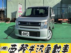 マツダ　フレア　ハイブリッドＸＧ　４ＷＤ　レンタカーアップ　ナビ