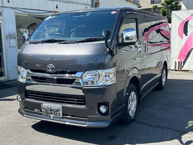 ハイエースバン(トヨタ) ロングスーパーＧＬ　走行７万キロ台　４ＷＤ　衝突軽減ブレーキ　デジタルインナーミラー　レーンアラート　ナビレコ 中古車画像