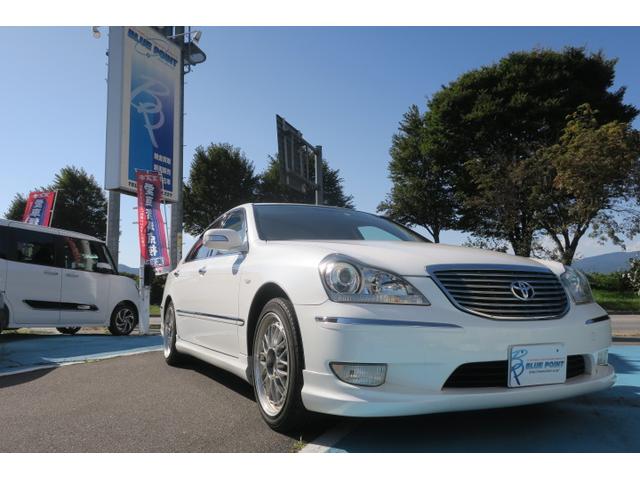 トヨタ クラウンマジェスタｃタイプの中古車 車体価格48万円 05 平成17 年式 走行10 9万キロ 車体色パール 長野県諏訪市高島3 11 107 ｂｌｕｅ ｐｏｉｎｔ ブルー ポイント の在庫 グーネット中古車