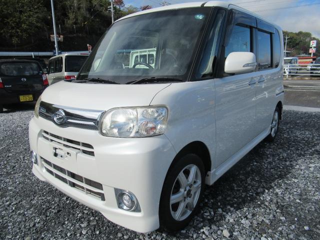 タント(ダイハツ) G 4WD CVT 左側パワースライドドア 新品タイヤ    スマートキー フルセグナビ Bluetoothオーディオ フォグランプ 中古車画像