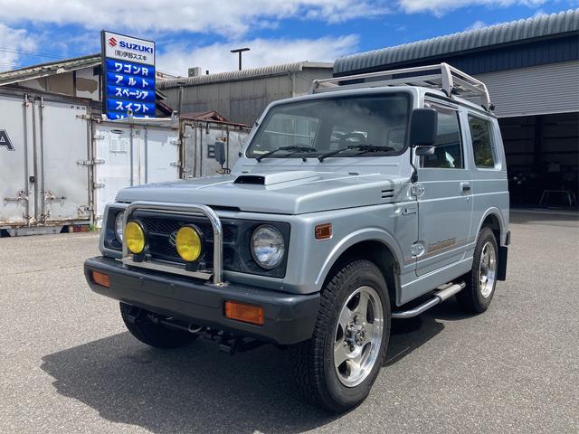 スズキ ジムニー ランドベンチャー　４ＷＤ　ターボ　オートマ　カセット　アルミホイール　後付けパワーウィンドウ　修復歴無し　実走行　エアコン　パワーステアリング