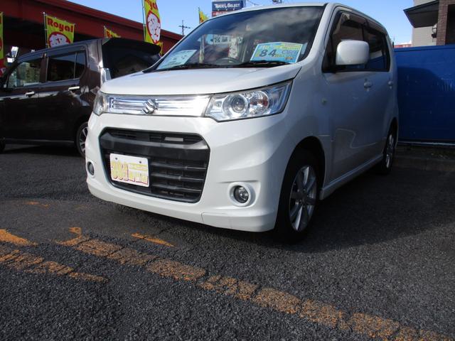 ワゴンＲスティングレー(スズキ) Ｘ　盗難防止　ＡＢＳ付　運転席エアバッグ　パワステ　ＡＵＴＯエアコン　ＰＷ　衝突安全ボディ　両席エアバッグ 中古車画像