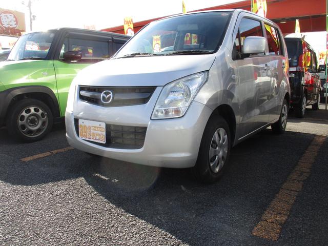 AZワゴン XG セキュリティー ベンチシートフルフラット ダブルエアバッグ ABS付 キーレス付 運転席エアバッグ PS AC 衝突安全ボディ パワーウィンド(1枚目)