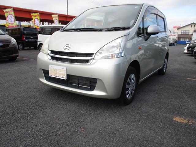 ムーヴ(ダイハツ) Ｘ　アイドリングストップ車　デュアルエアバッグ　盗難防止　インテリキー　フルフラット　ベンチ　キーレスエントリ　オートエアコン　エアバック　パワーステ　衝突安全ボディ　ＡＢＳ　パワーウインドウ 中古車画像