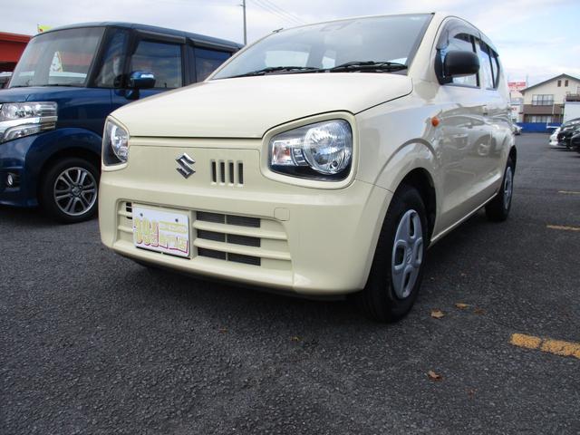 アルト(スズキ) Ｌ　エコアイドル　横滑り防止装置付き　運転席助手席エアバッグ　シートＨ　ＰＷ　セキュリティアラーム　キーレス　ＰＳ　運転席エアバック　ＡＢＳ　エアコン　安全ボディ　オートライト 中古車画像