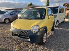 ツイン ガソリンV 車検整備付き 運転席エアバッグ エアコン パワーウィンドウ 走行距離5.0万キロ イエロー 中古車画像