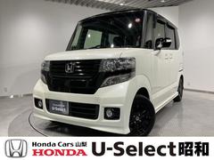 ホンダ　Ｎ−ＢＯＸカスタム　ＧＳＳパッケージ　純正ナビＢカメラ　両側自動ドア　ＰＷ