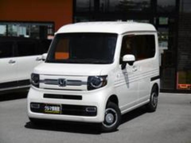 ホンダ Ｎ－ＶＡＮ＋スタイル ファン・ターボホンダセンシング　４ＷＤターボ　地デジフルセグナビ　音声タイプＥＴＣ　バックカメラ　追従走行機能　キーフリー