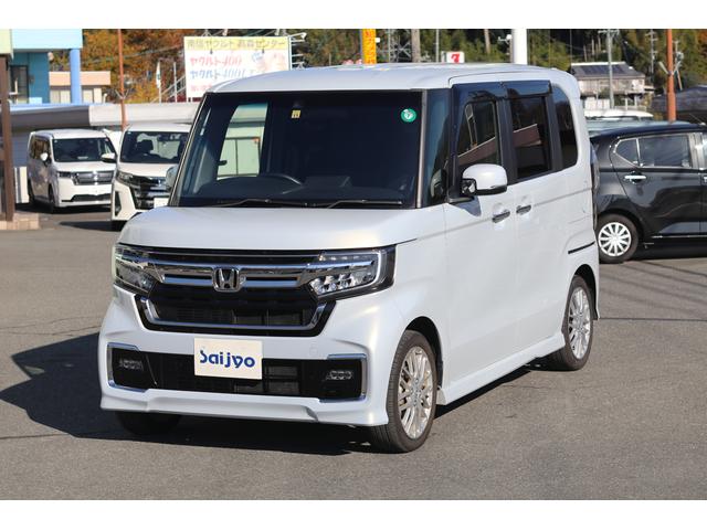 Ｎ−ＢＯＸカスタム(ホンダ) Ｌターボ　衝突軽減ブレーキサポート　ＬＥＤヘッドライ　シートヒータ　バックカメラ付き 中古車画像