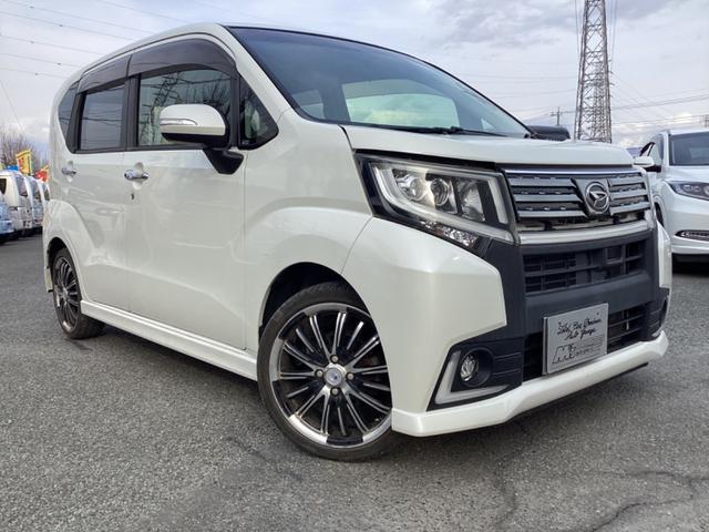 ムーヴ(ダイハツ) カスタム　ＲＳ　ハイパーＳＡ　ワンオーナー　４ＷＤ　バックカメラ　ナビ 中古車画像