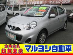 日産　マーチ　Ｓ　プラムインテリア　フロアＣＶＴ　純正ＣＤチューナー