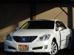 クラウン ロイヤルサルーン ナビパッケージ 純正HDDナビ・フルセグ・バックカメラ フロントパワーシート コンビハンドル ステアリングスイッチ クルーズコントロール ETC車載器 前後ドラレコ 中古車画像