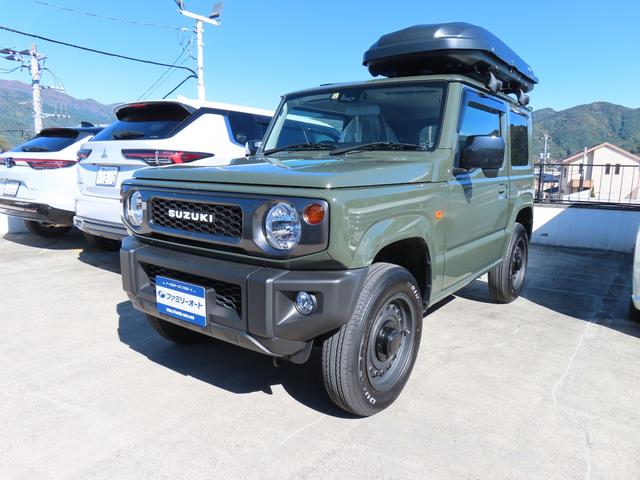 ジムニー(スズキ) XL 4WD バックカメラ ナビ レーンアシスト 衝突被害軽減システム スマートキー アイドリングストップ 電動格納ミラー シートヒーター MT 盗難防止システム ABS ESC 衝突安全ボディ エアコン 中古車画像