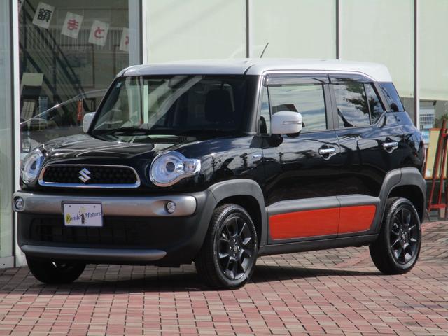 クロスビー(スズキ) ハイブリッドMZ ワンオーナー/禁煙車/衝突回避ブレーキシステム/純正ナビ/フルセグTV/全方位モニター/プッシュスタートスマートキー/クルーズコントロール/シートヒーター/LEDヘッドライト/盗難防止システム/ETC 中古車画像