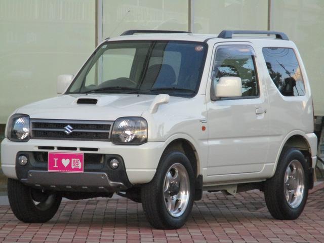ジムニー(スズキ) ワイルドウインド　インタークーラーターボ／４ＷＤ／禁煙車／シ／ートヒーター／衝突安全ボディ／電動格納ミラー／キーレスエントリー／アンチロックブレーキシステム／ダブルエアバッグ／ 中古車画像